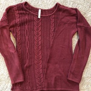 RVCA Maroon Sweater